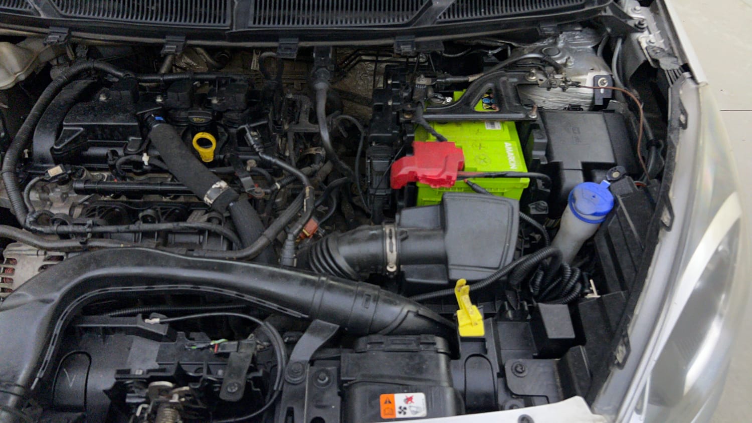 Used 2019 Ford Figo Titanium 1.2 Ti-VCT MT Petrol Manual engine ENGINE LEFT SIDE VIEW