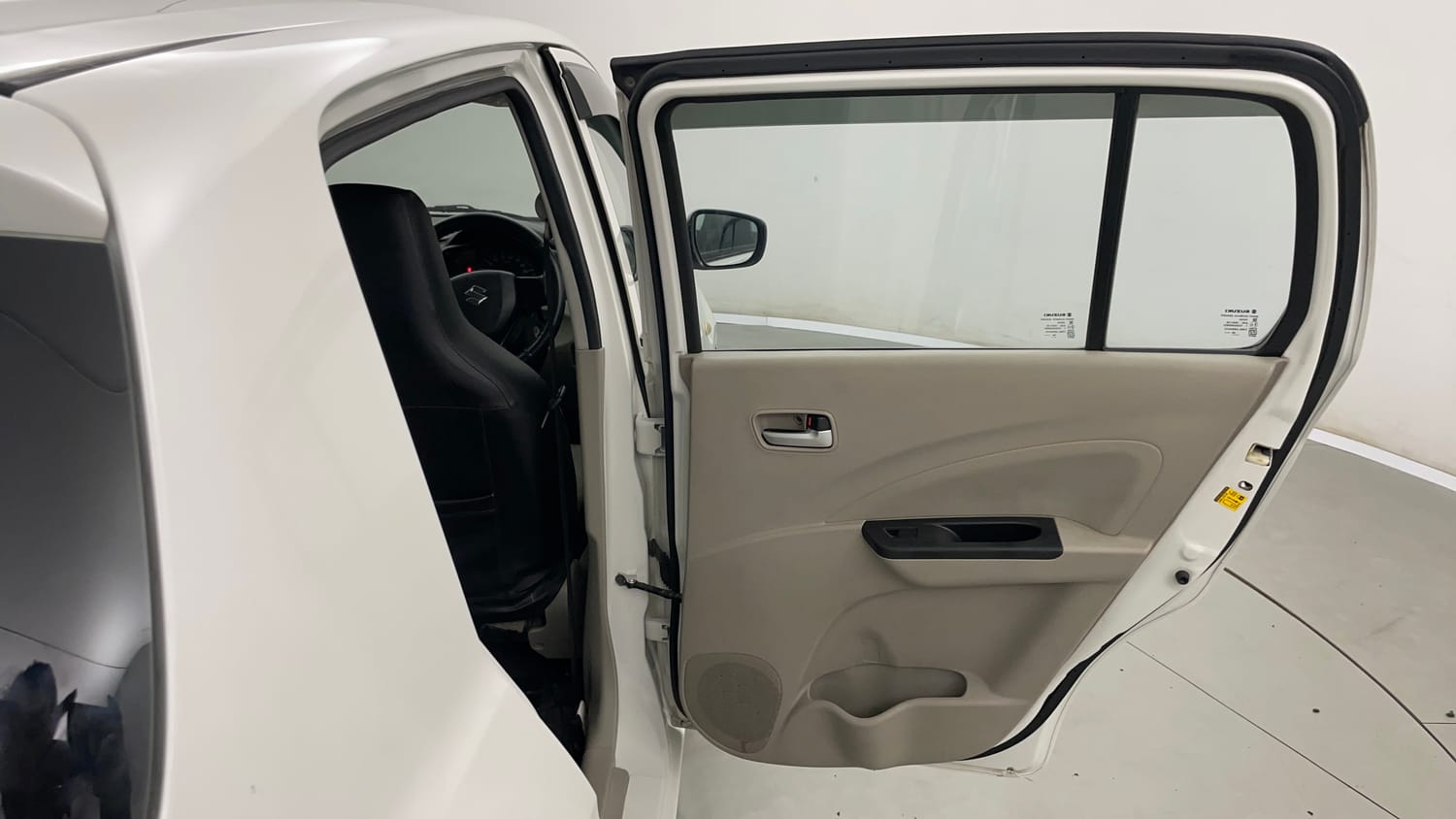 Used 2016 Maruti Suzuki Celerio VXi Petrol Manual interior RIGHT REAR DOOR OPEN VIEW