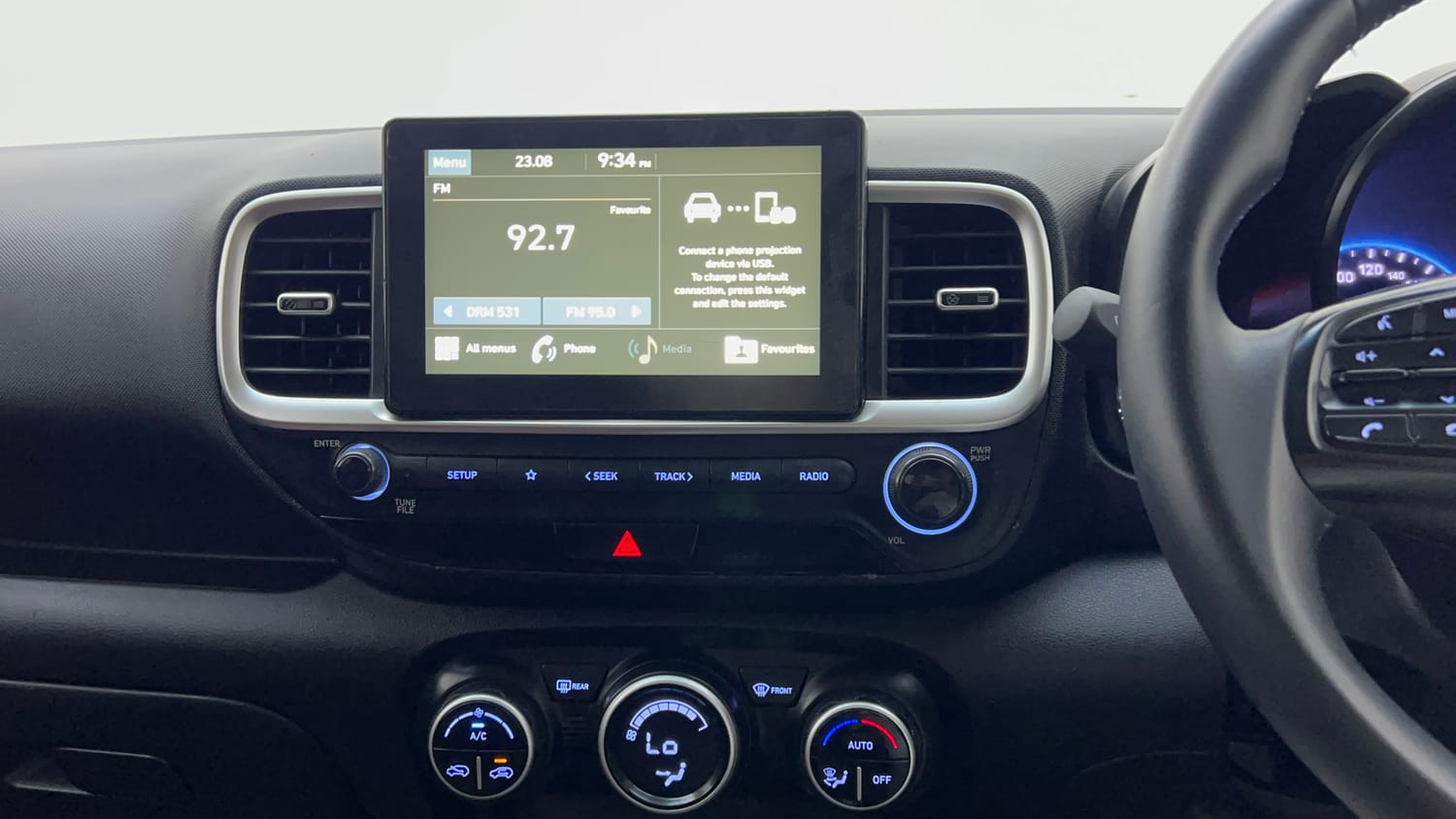 Used 2019 hyundai Venue SX 1.0 Turbo Petrol Petrol Manual top_features Touch screen infotainment system