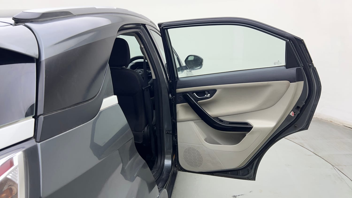 Used 2023 Tata Nexon XZA Plus Petrol Automatic interior RIGHT REAR DOOR OPEN VIEW