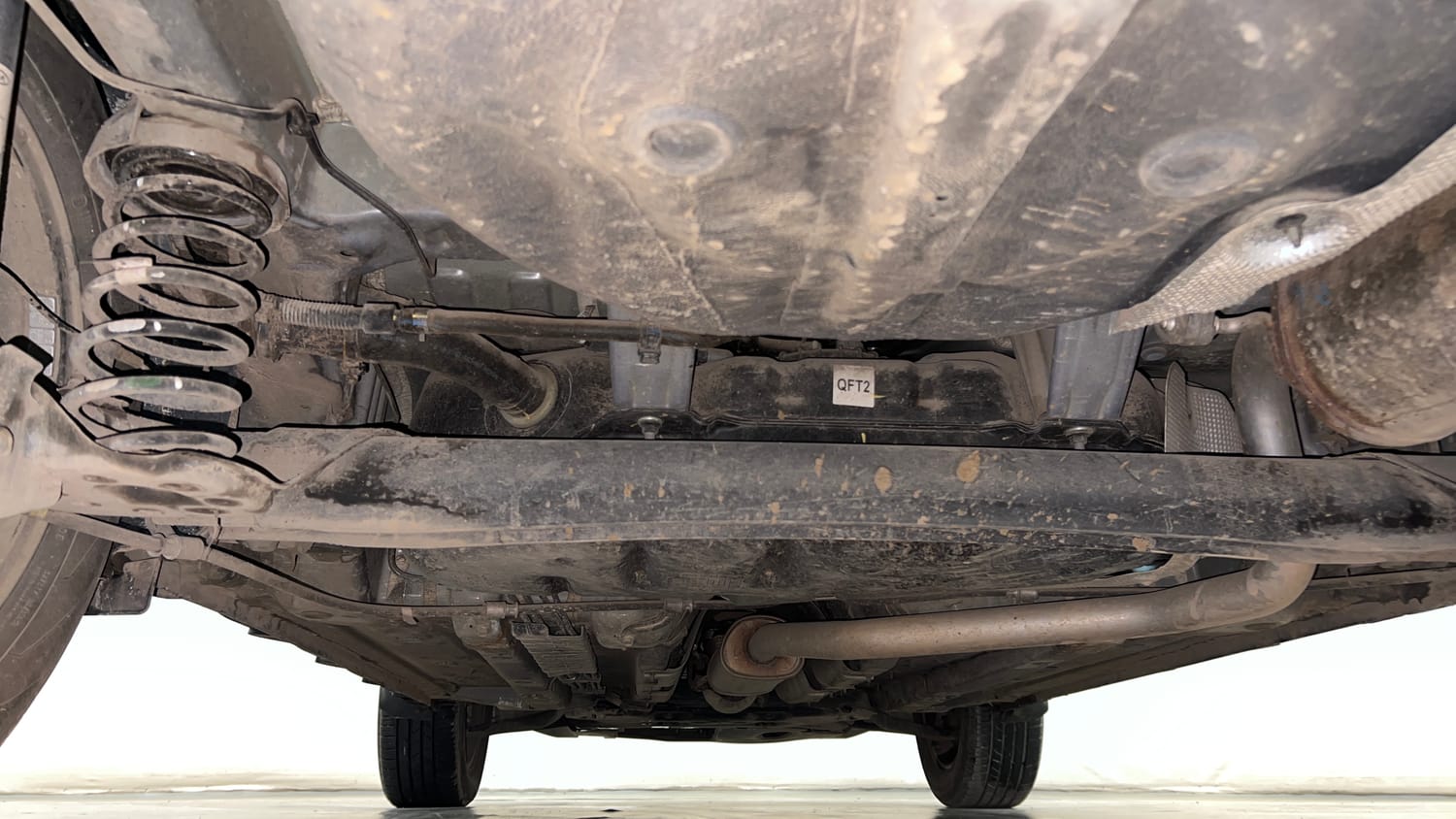 Used 2022 Hyundai Venue SX Plus 1.0 Turbo DCT Petrol Automatic extra REAR UNDERBODY VIEW (TAKEN FROM REAR)