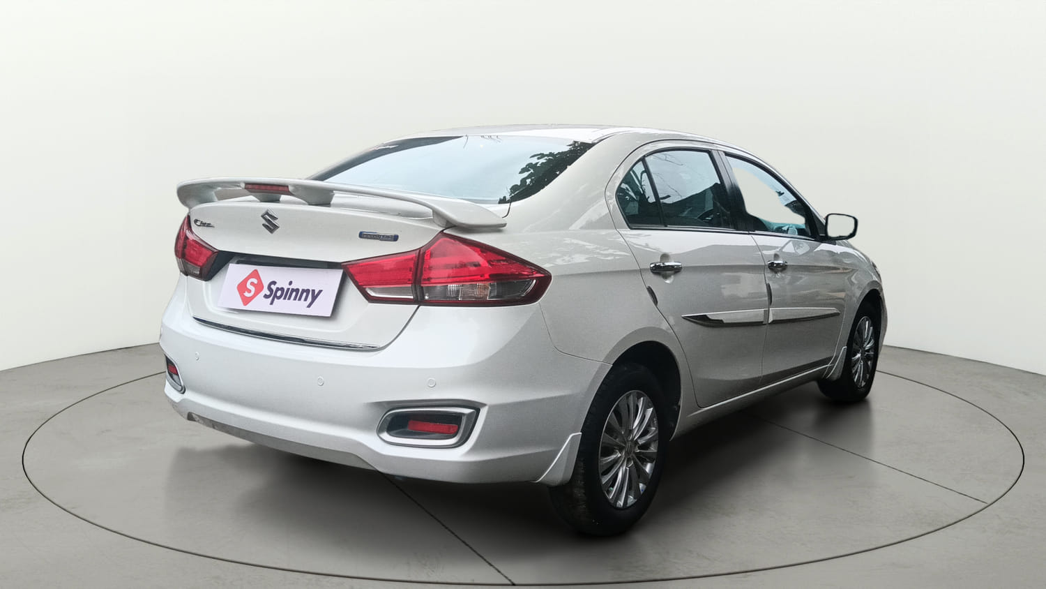 Used 2023 Maruti Suzuki Ciaz Zeta 1.5 Petrol Manual exterior RIGHT REAR CORNER VIEW
