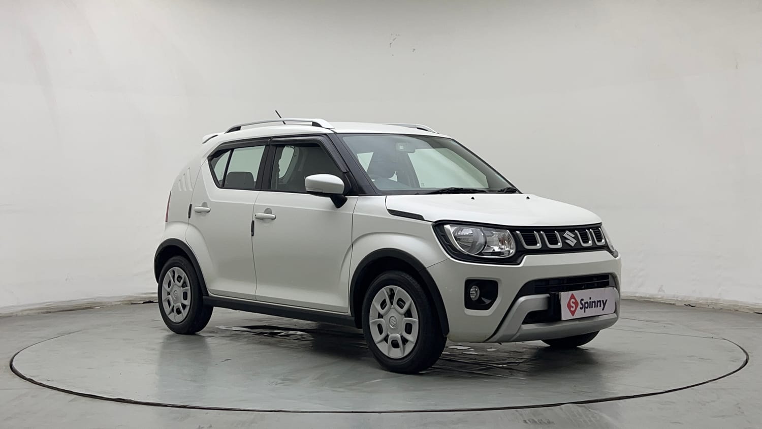 Used 2026 Maruti Suzuki Ignis Delta 1.2 MT Petrol Manual exterior RIGHT FRONT CORNER VIEW