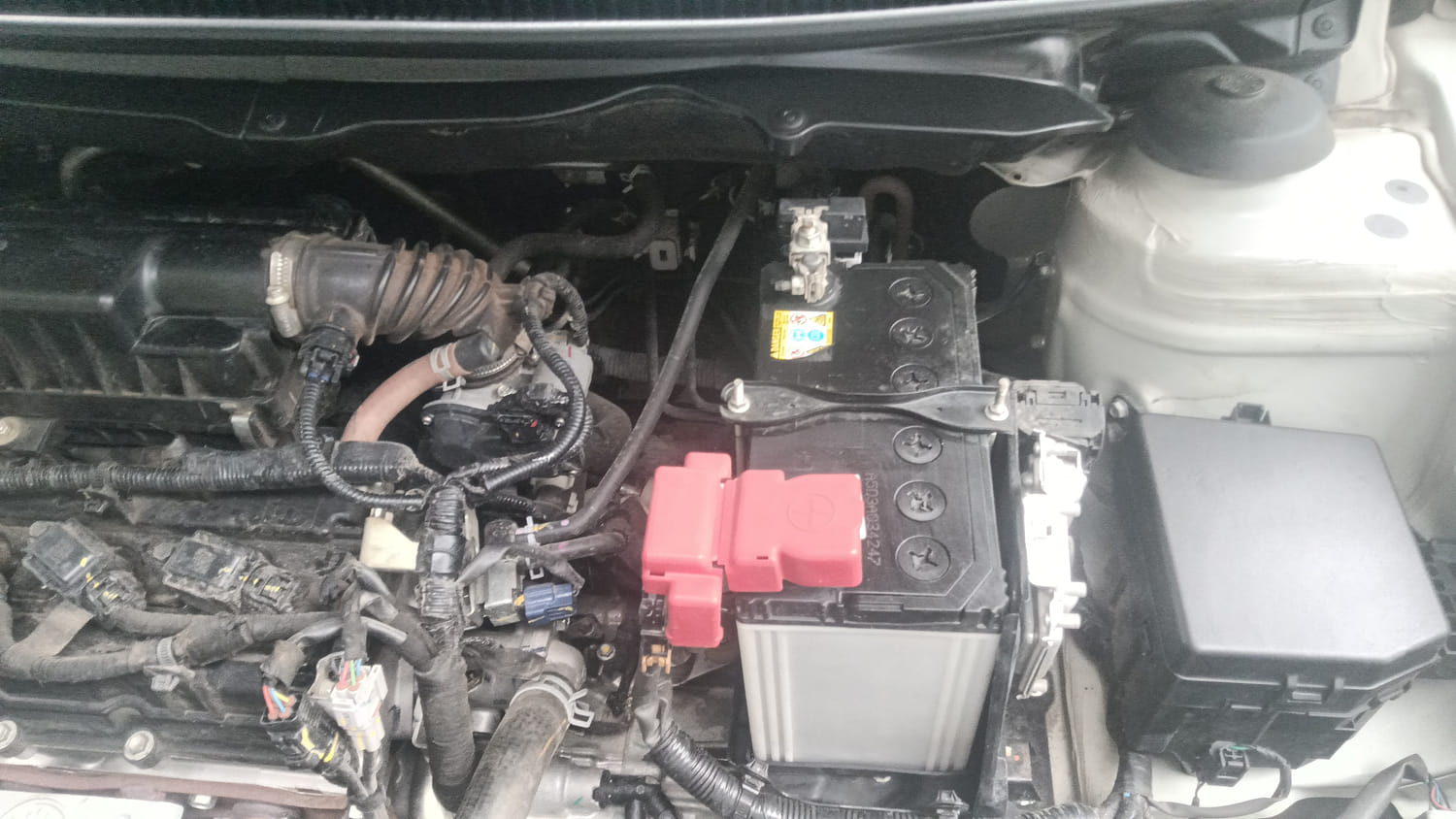 Used 2023 Maruti Suzuki Ciaz Zeta 1.5 Petrol Manual engine ENGINE LEFT SIDE VIEW