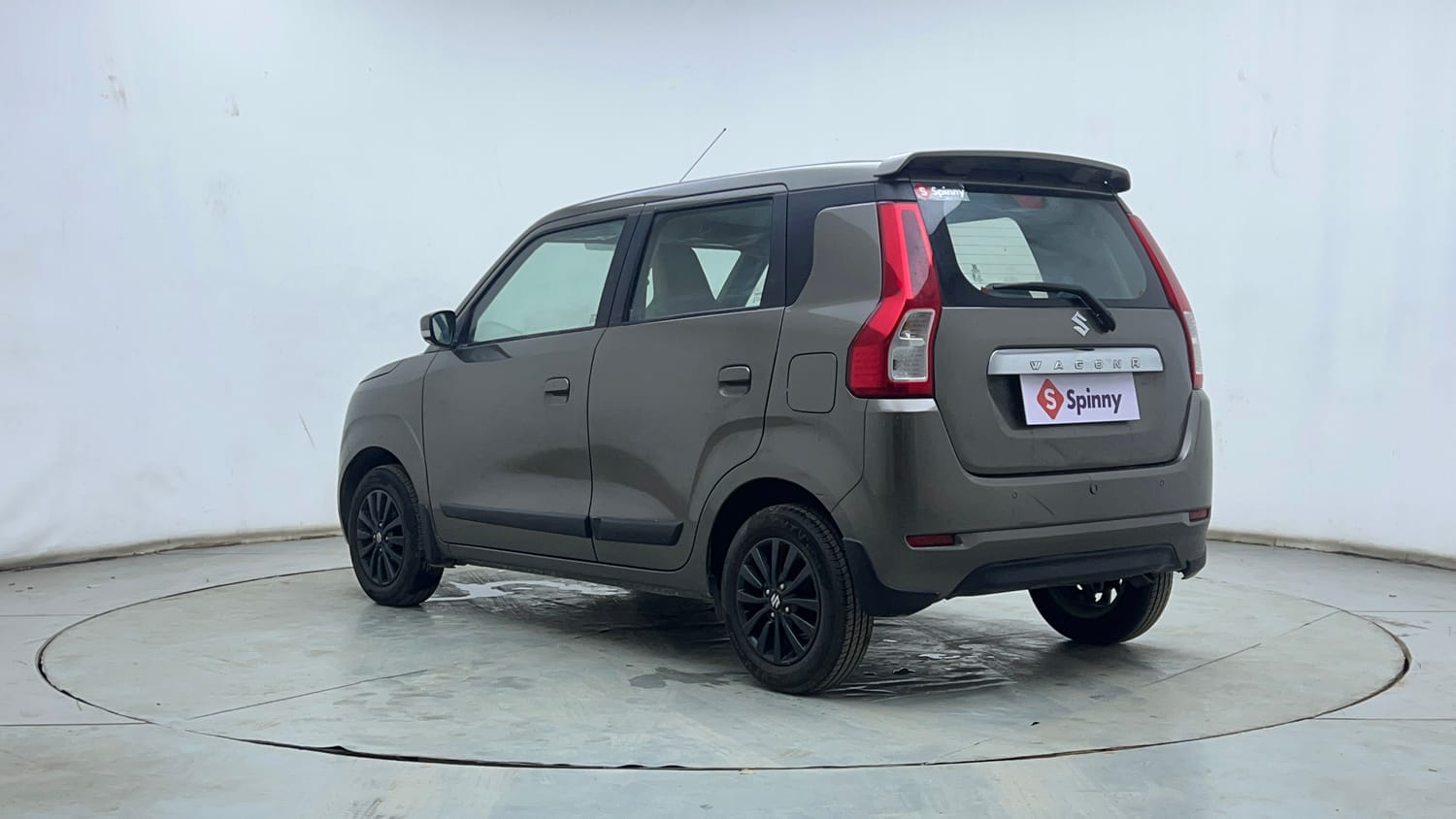 Used 2022 Maruti Suzuki Wagon R ZXI Plus 1.2 Petrol Manual exterior LEFT REAR CORNER VIEW