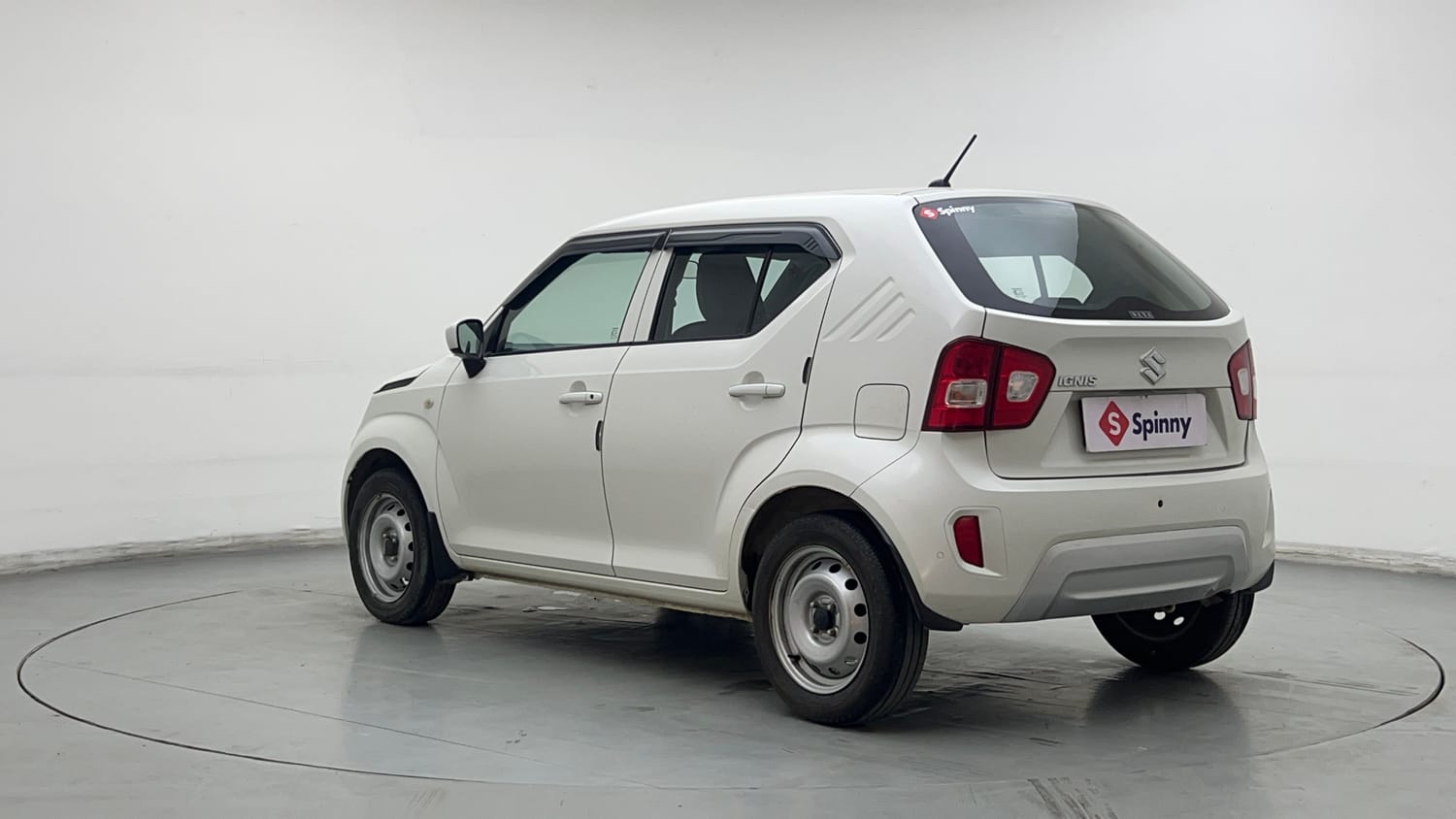 Used 2023 Maruti Suzuki Ignis Sigma 1.2 MT Petrol Manual exterior LEFT REAR CORNER VIEW