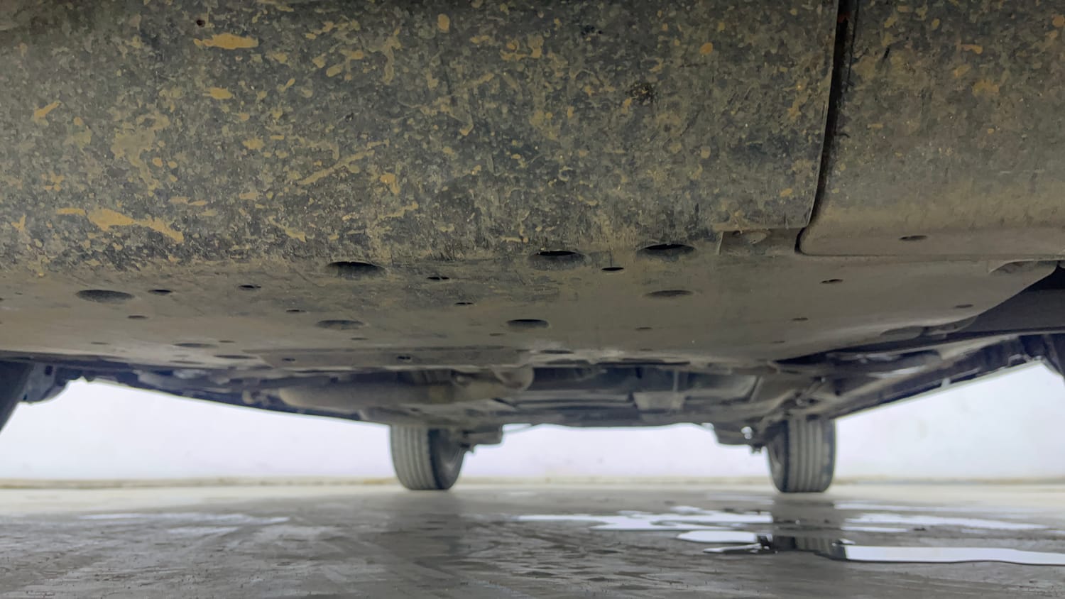 Used 2018 Honda WR-V VX MT Diesel Diesel Manual extra FRONT LEFT UNDERBODY VIEW