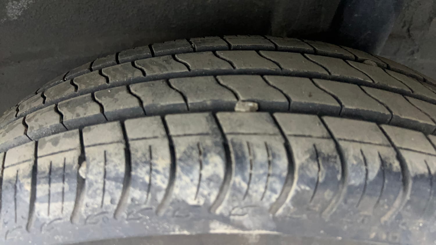 Used 2022 Maruti Suzuki Wagon R ZXI Plus 1.2 Petrol Manual tyres LEFT REAR TYRE TREAD VIEW