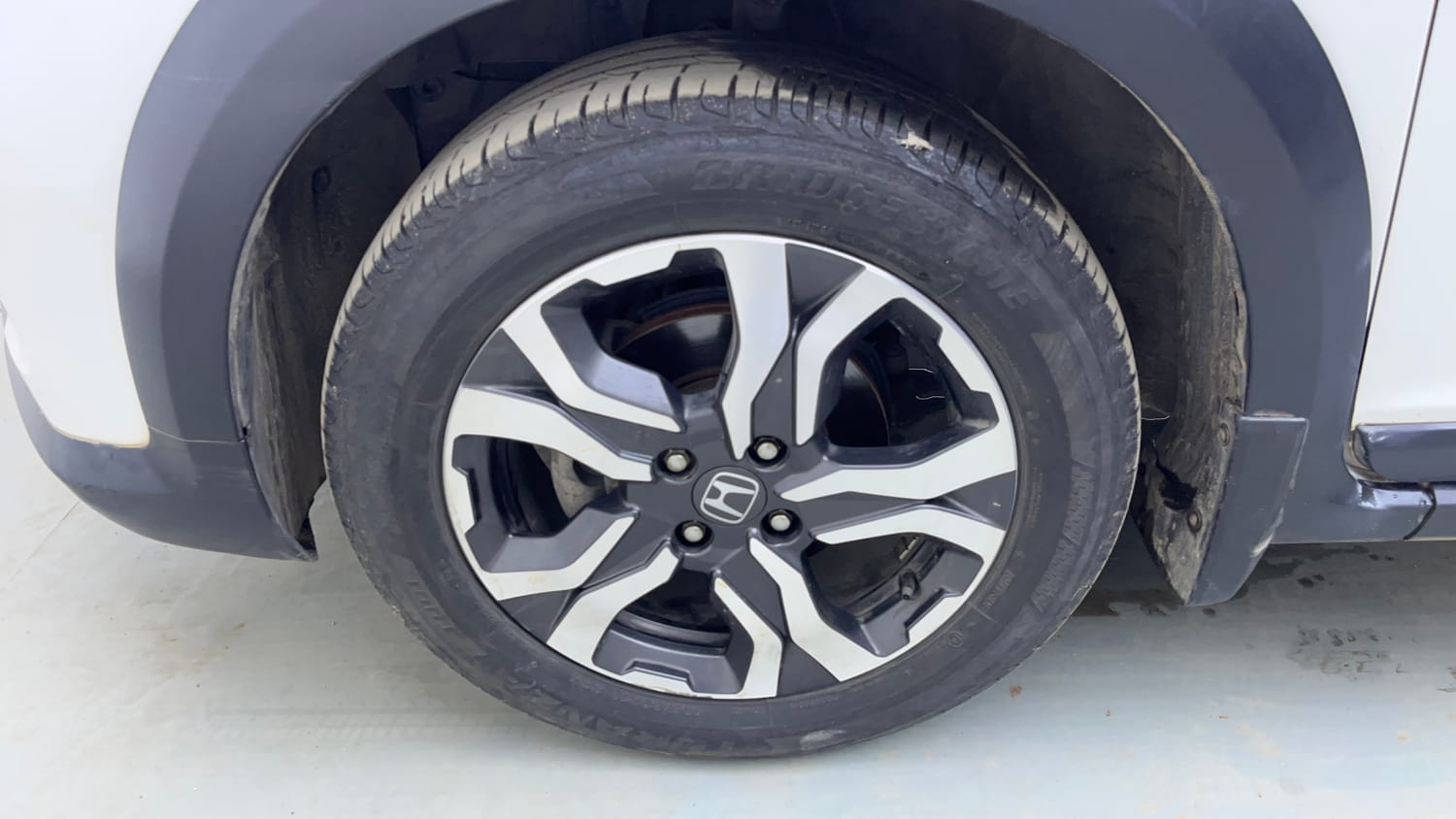 Used 2018 Honda WR-V VX MT Diesel Diesel Manual tyres LEFT FRONT TYRE RIM VIEW