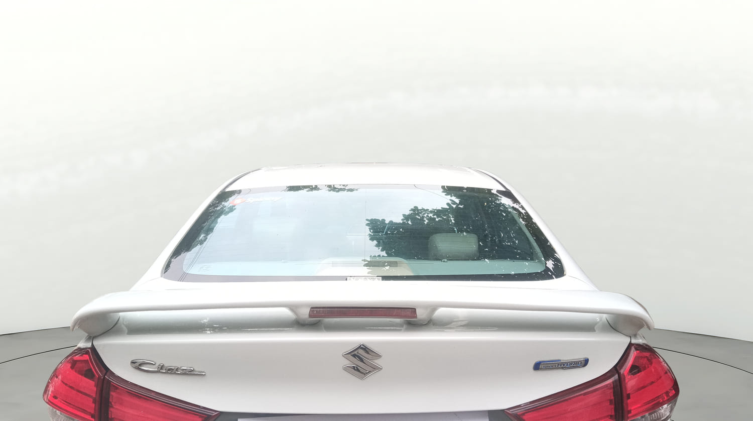 Used 2023 Maruti Suzuki Ciaz Zeta 1.5 Petrol Manual exterior BACK WINDSHIELD VIEW