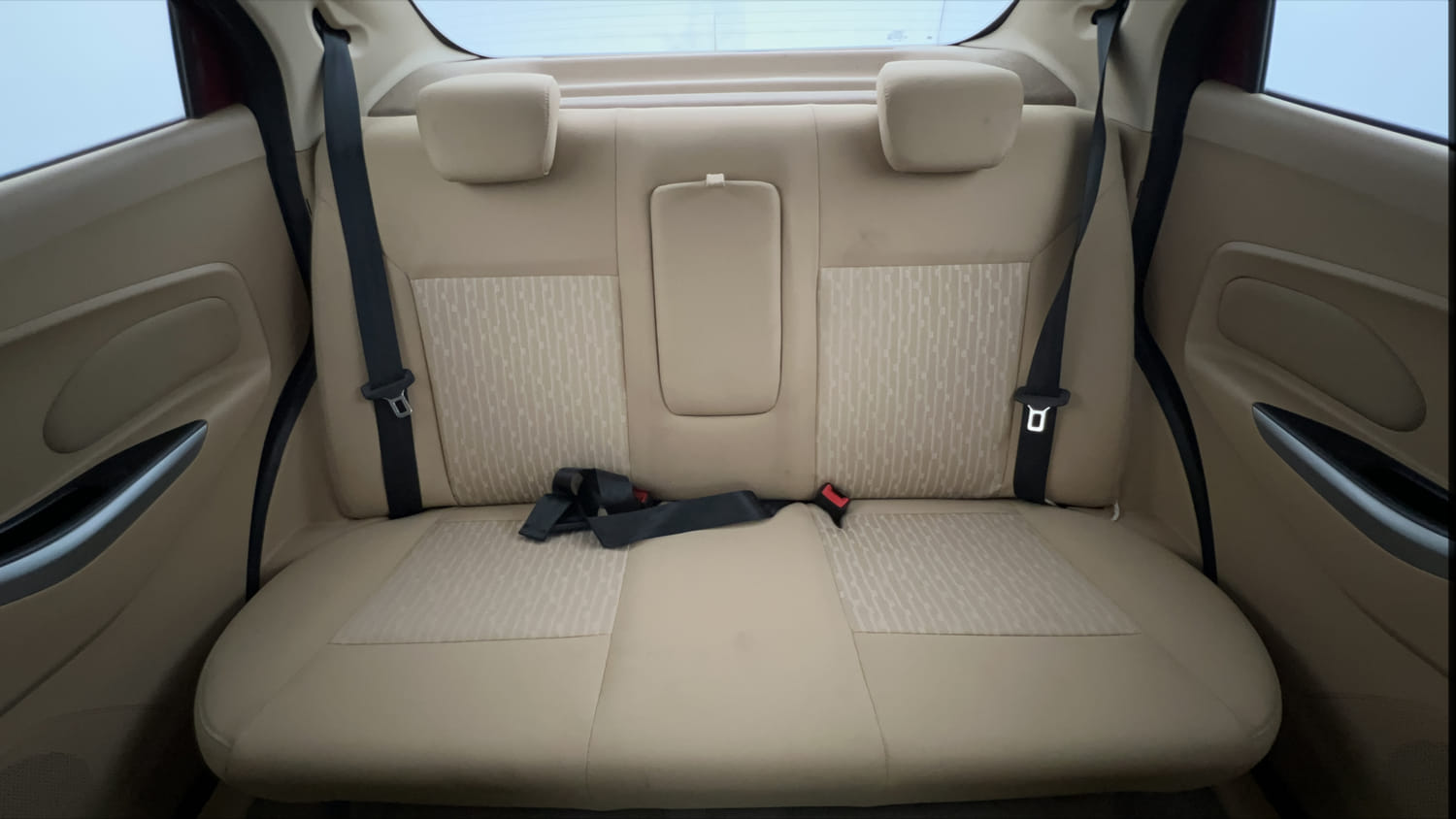Used 2019 Ford Figo Aspire Trend Plus 1.2 Ti-VCT Petrol Manual interior REAR SEAT CONDITION VIEW