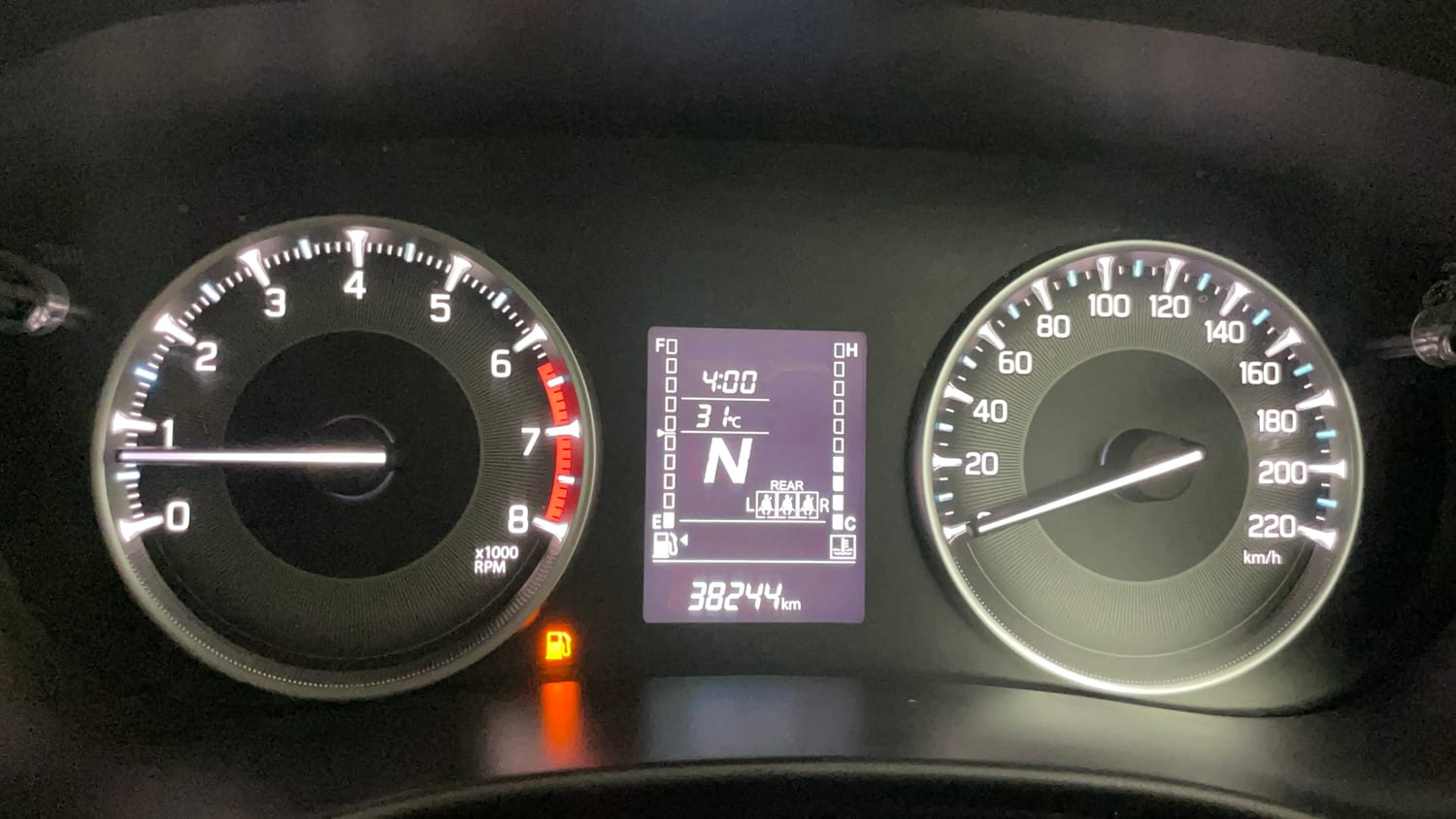 Used 2024 Maruti Suzuki Fronx Delta Plus 1.2L AGS Petrol Automatic interior CLUSTERMETER VIEW