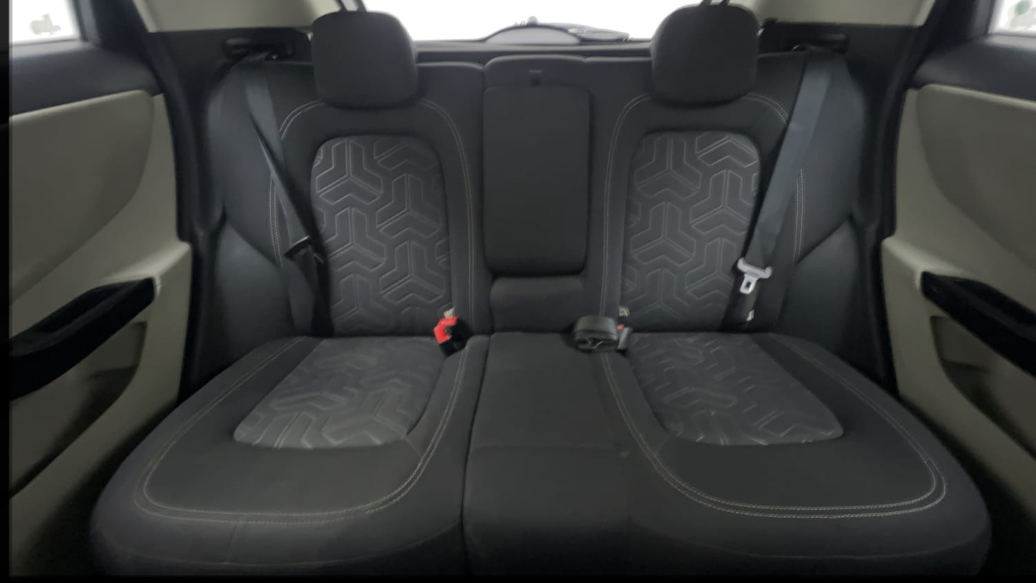 Used 2023 Tata Nexon XZA Plus Petrol Automatic interior REAR SEAT CONDITION VIEW
