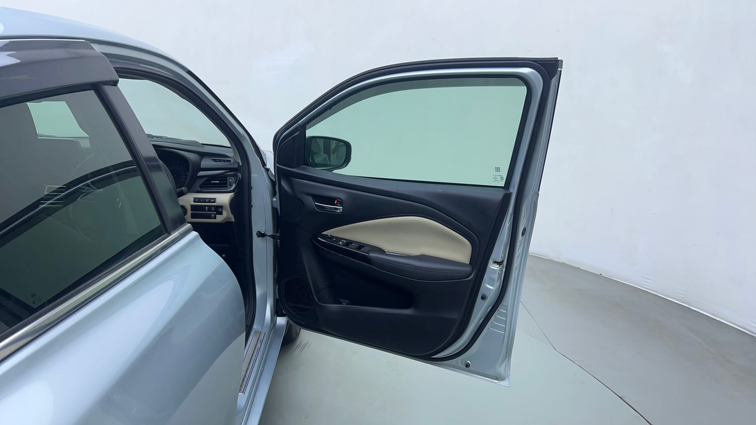 Used 2024 Toyota Glanza V Petrol Manual interior RIGHT FRONT DOOR OPEN VIEW