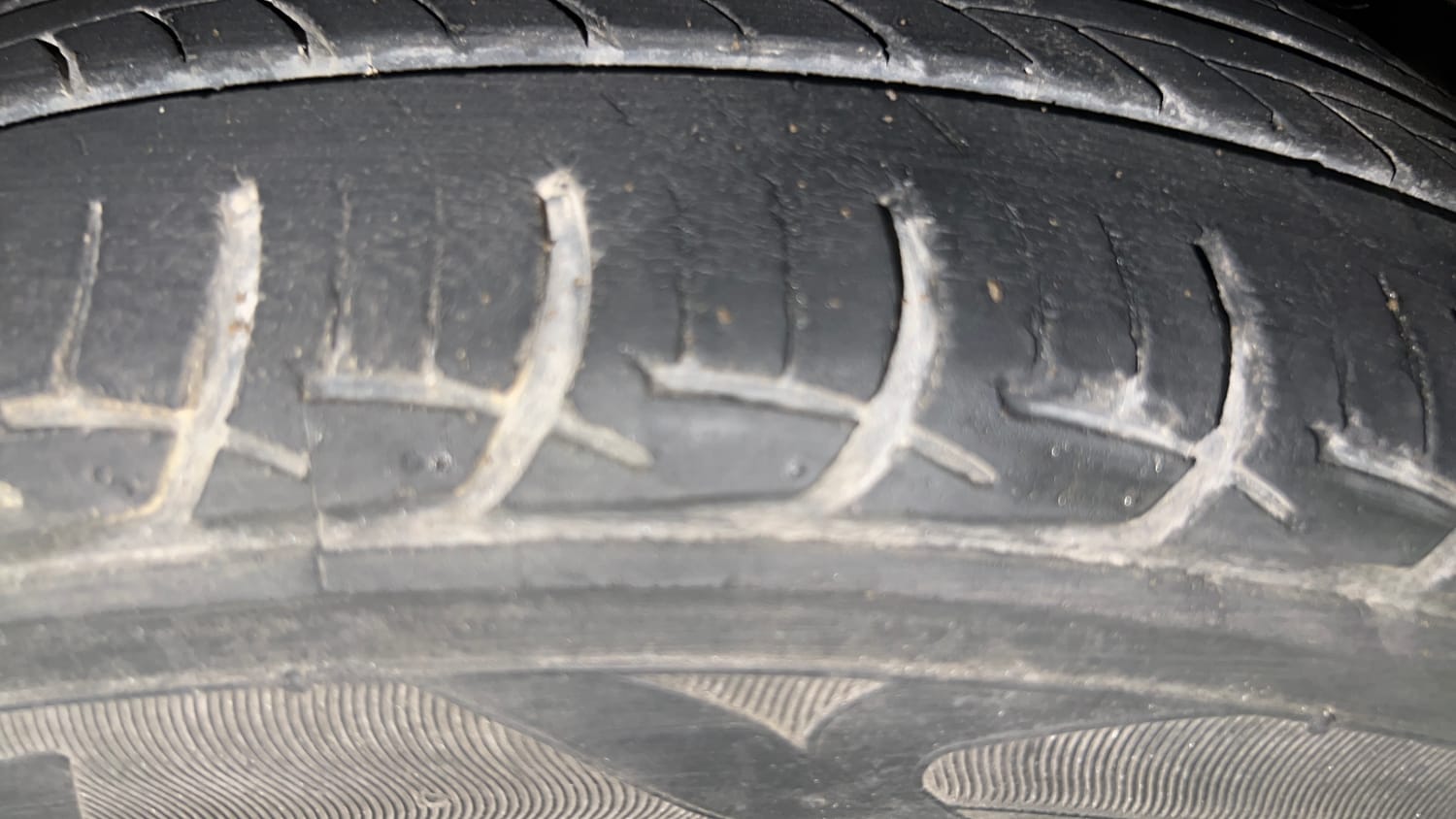 Used 2018 Maruti Suzuki Ciaz Zeta 1.4 MT Petrol Manual tyres RIGHT FRONT TYRE TREAD VIEW