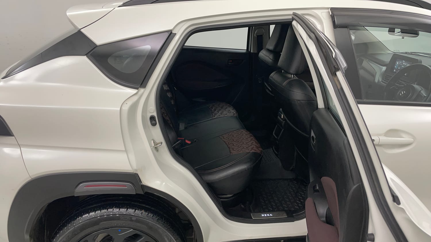 Used 2024 Maruti Suzuki Fronx Delta Plus 1.2L AGS Petrol Automatic interior RIGHT SIDE REAR DOOR CABIN VIEW