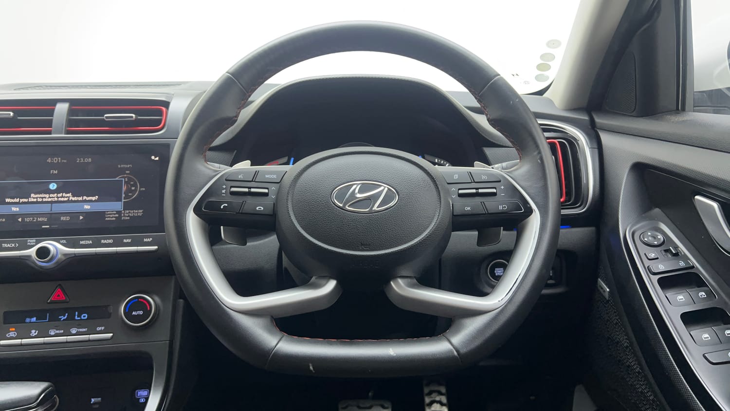 Used 2021 Hyundai Creta SX (O) 1.4 Turbo 7 DCT Petrol Automatic interior STEERING VIEW