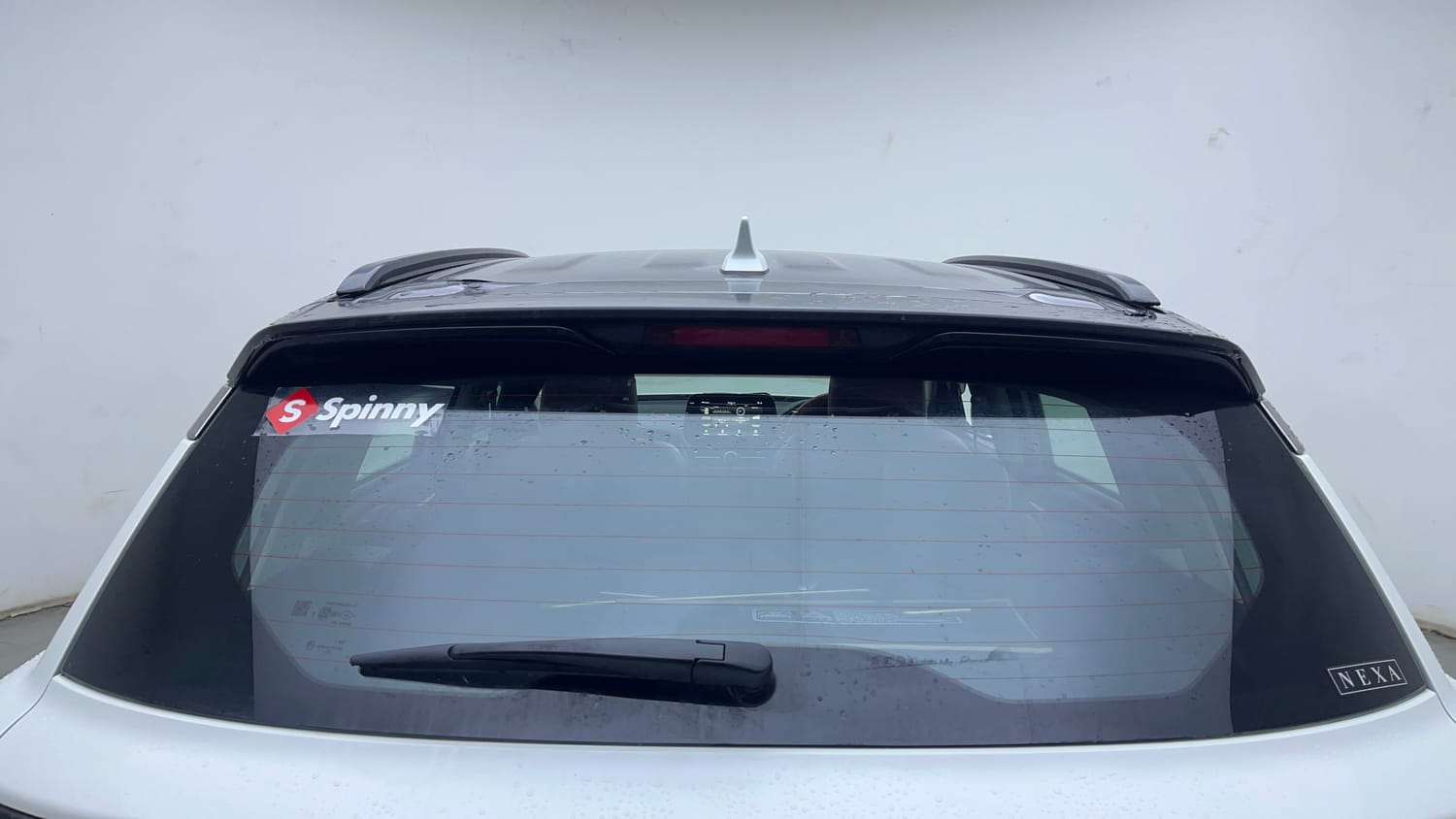 Used 2023 Maruti Suzuki Grand Vitara Zeta Smart Hybrid AT Petrol Automatic exterior BACK WINDSHIELD VIEW