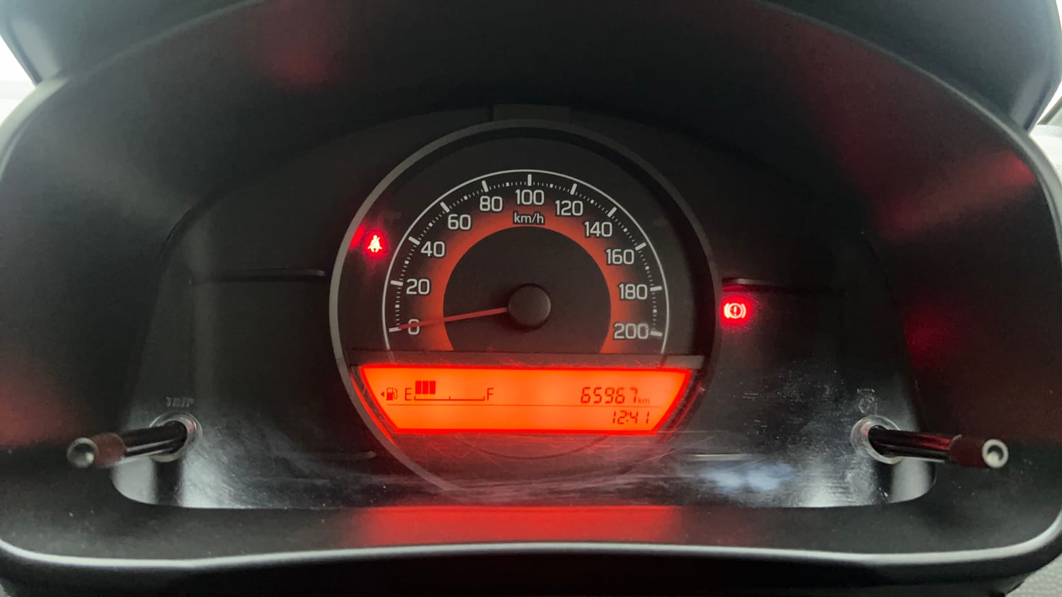 Used 2023 Maruti Suzuki Ignis Sigma 1.2 MT Petrol Manual interior CLUSTERMETER VIEW