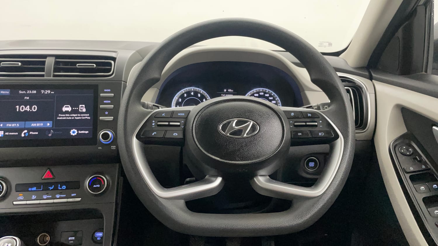 Used 2022 Hyundai Creta S 1.5 Petrol Petrol Manual interior STEERING VIEW