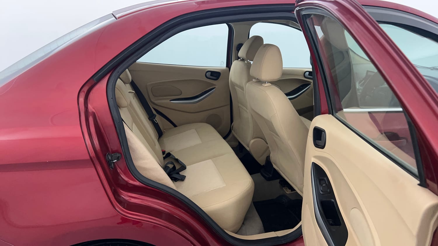 Used 2019 Ford Figo Aspire Trend Plus 1.2 Ti-VCT Petrol Manual interior RIGHT SIDE REAR DOOR CABIN VIEW