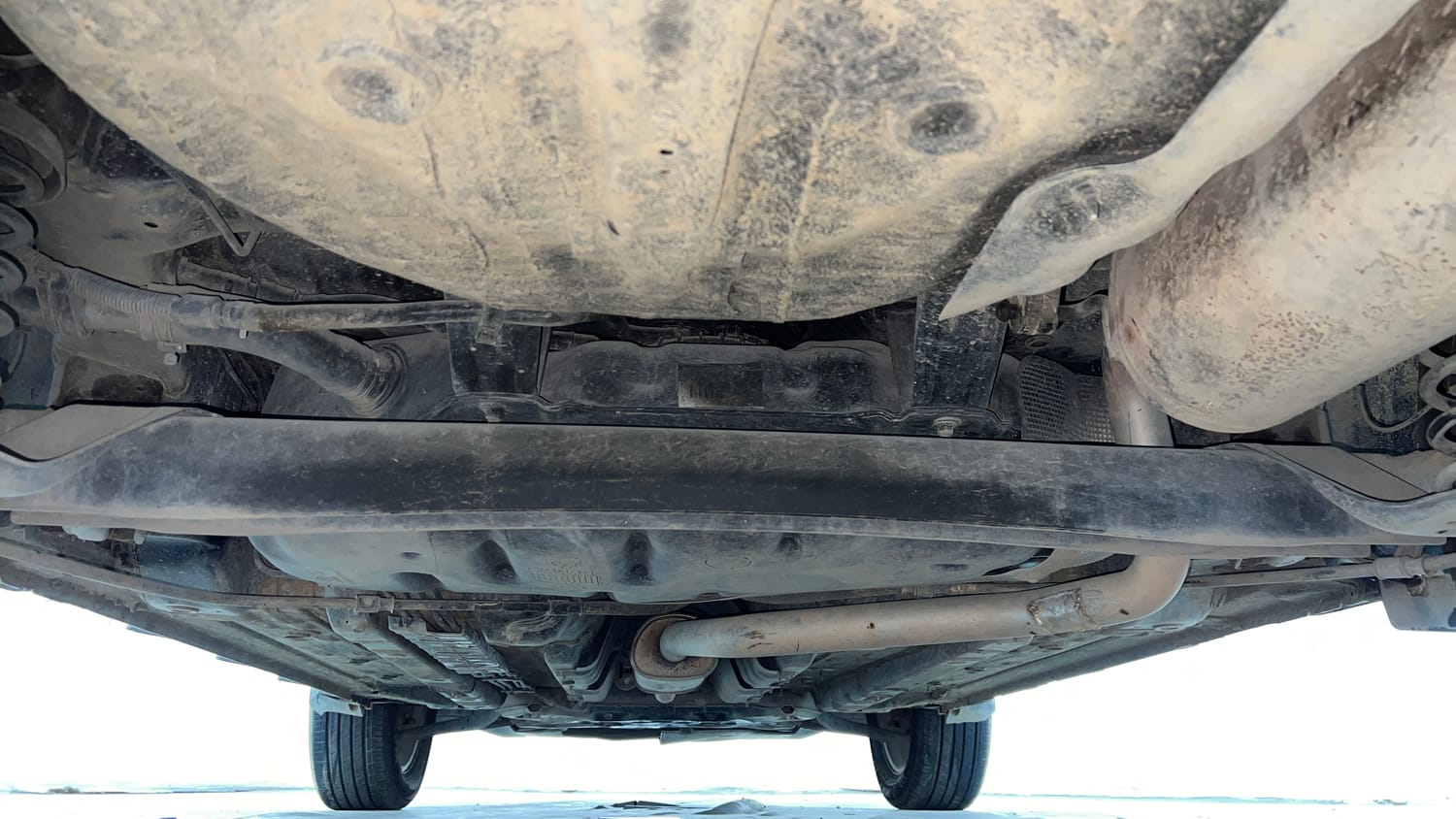 Used 2019 hyundai Venue SX 1.0 Turbo Petrol Petrol Manual extra REAR UNDERBODY VIEW (TAKEN FROM REAR)