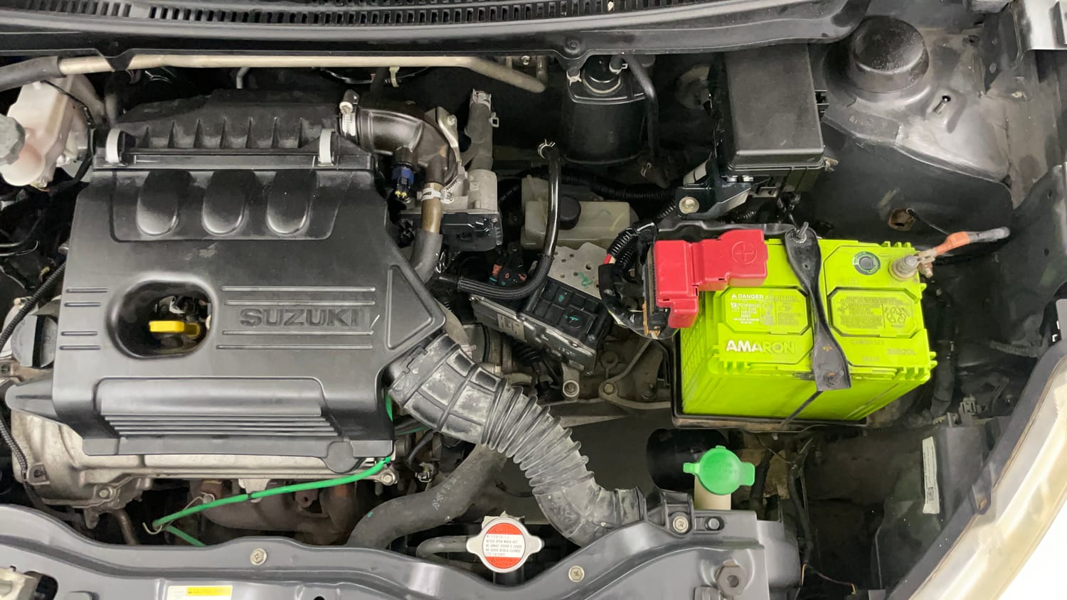 Used 2016 Maruti Suzuki Celerio VXi AMT Petrol Automatic engine ENGINE LEFT SIDE VIEW