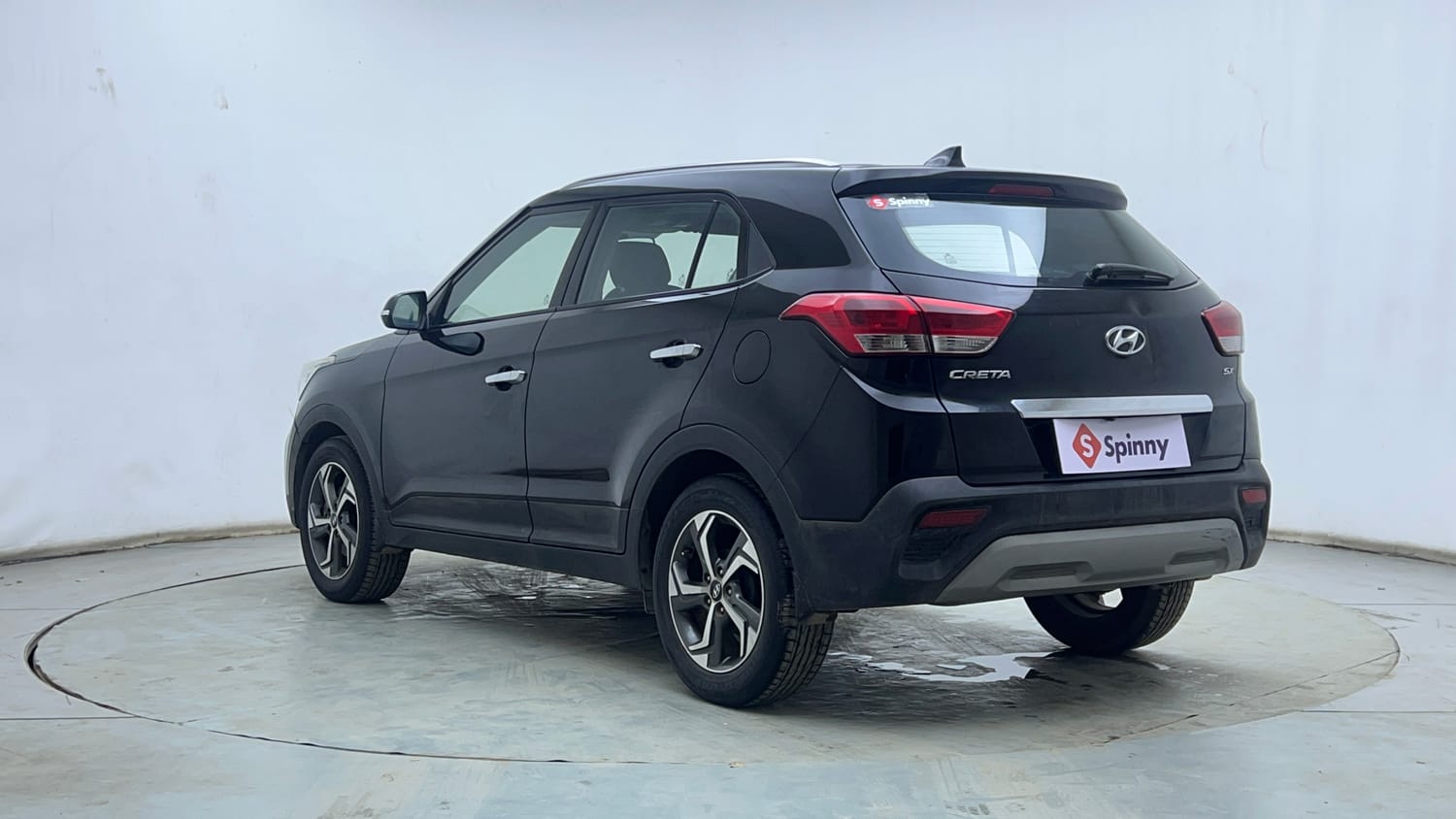 Used 2019 Hyundai Creta SX 1.6 AT Petrol Petrol Automatic exterior LEFT REAR CORNER VIEW