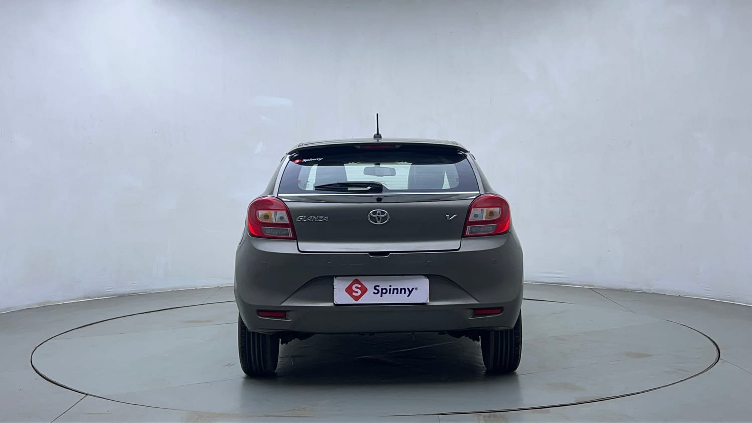 Used 2021 Toyota Glanza V CVT Petrol Automatic exterior BACK VIEW