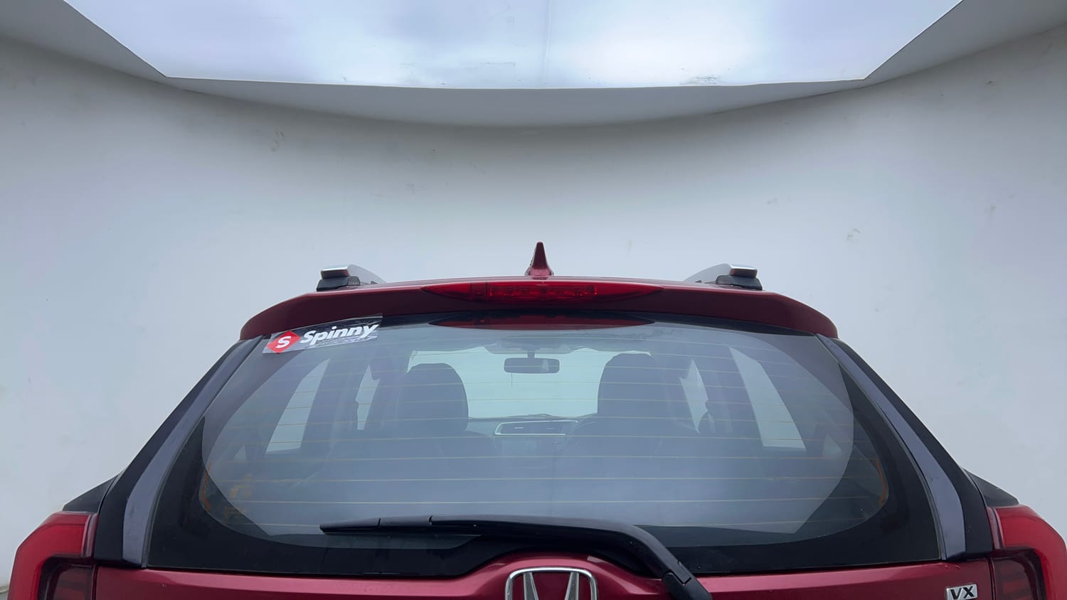 Used 2021 Honda WR-V VX MT Diesel Diesel Manual exterior BACK WINDSHIELD VIEW