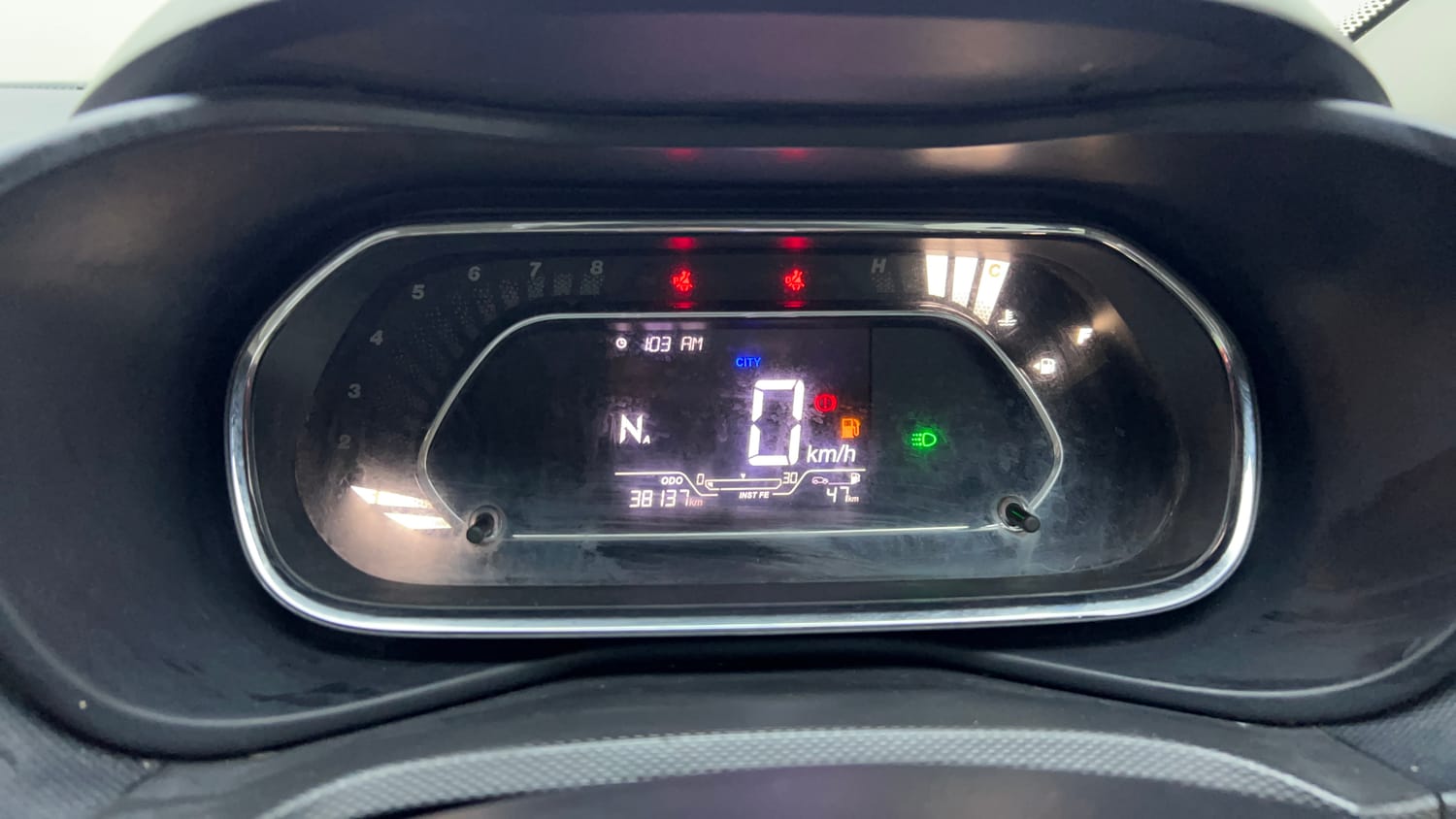 Used 2023 Tata Nexon XZA Plus Petrol Automatic interior CLUSTERMETER VIEW