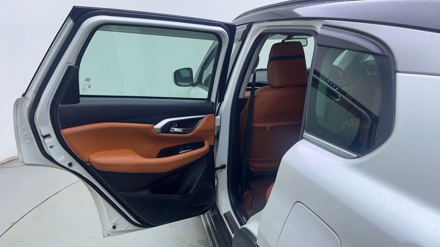 Used 2023 Maruti Suzuki Grand Vitara Zeta Smart Hybrid AT Petrol Automatic interior LEFT REAR DOOR OPEN VIEW