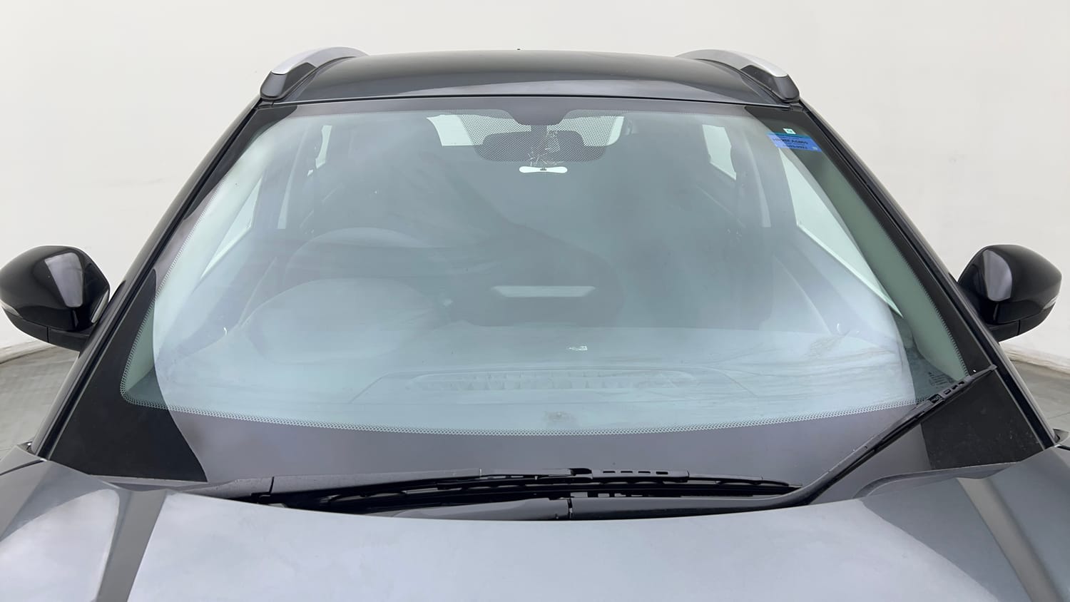 Used 2023 Tata Nexon XZA Plus Petrol Automatic exterior FRONT WINDSHIELD VIEW
