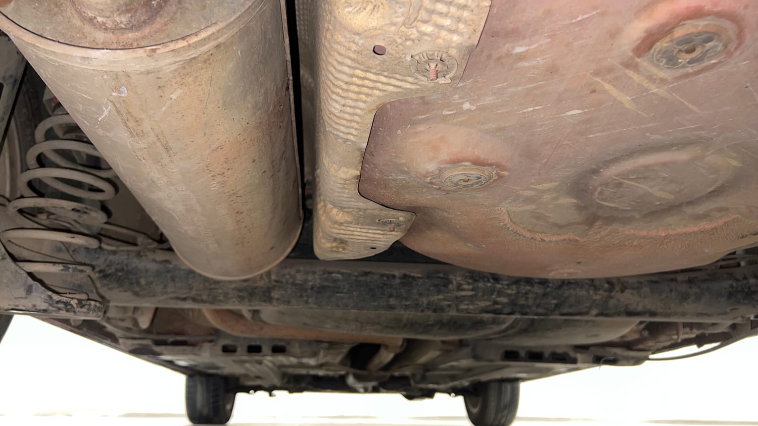 Used 2016 Volkswagen Polo GT TSI Petrol Automatic extra REAR UNDERBODY VIEW (TAKEN FROM REAR)