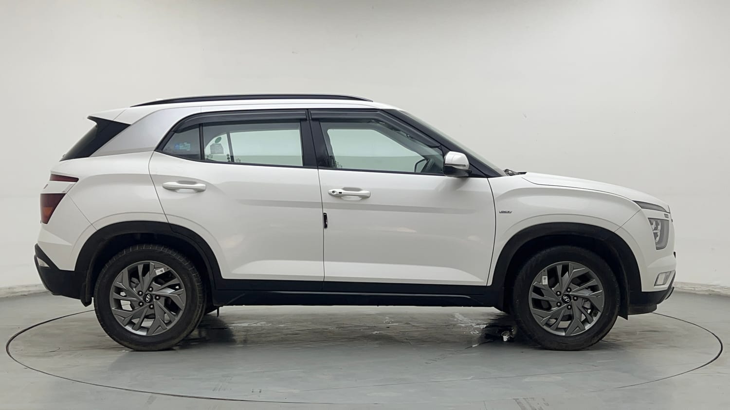 Used 2021 Hyundai Creta SX (O) 1.4 Turbo 7 DCT Petrol Automatic exterior RIGHT SIDE VIEW