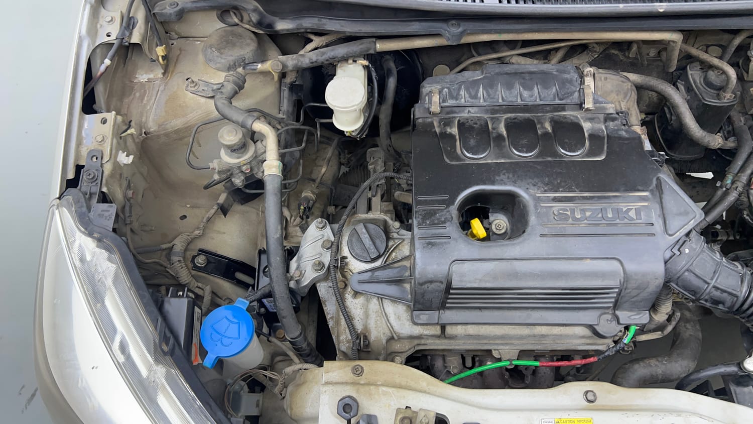 Used 2015 Maruti Suzuki Celerio VXi CNG Cng Manual engine ENGINE RIGHT SIDE VIEW