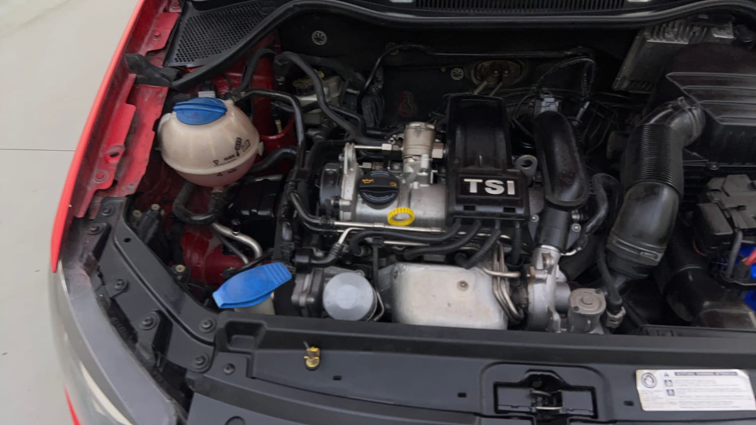 Used 2016 Volkswagen Polo GT TSI Petrol Automatic engine ENGINE RIGHT SIDE VIEW