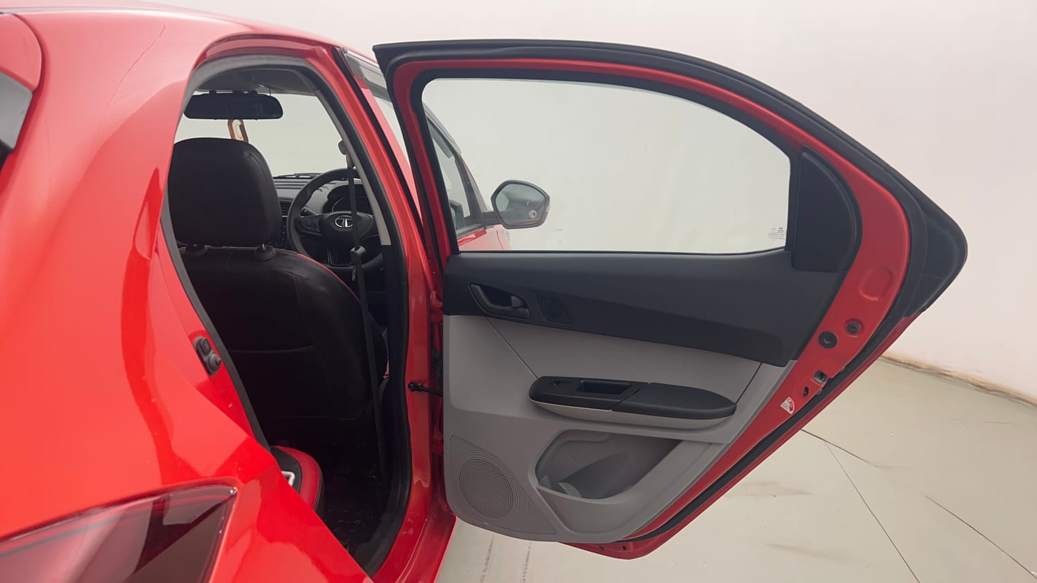 Used 2022 Tata Tiago XTA Petrol Automatic interior RIGHT REAR DOOR OPEN VIEW