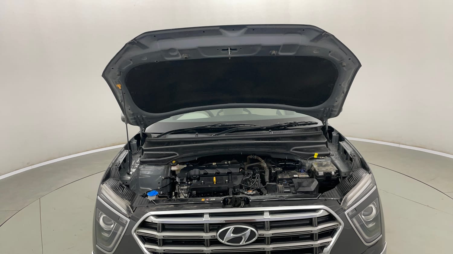 Used 2022 Hyundai Creta S 1.5 Petrol Petrol Manual engine ENGINE & BONNET OPEN FRONT VIEW