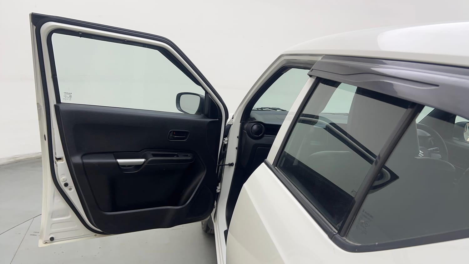 Used 2023 Maruti Suzuki Ignis Sigma 1.2 MT Petrol Manual interior LEFT FRONT DOOR OPEN VIEW