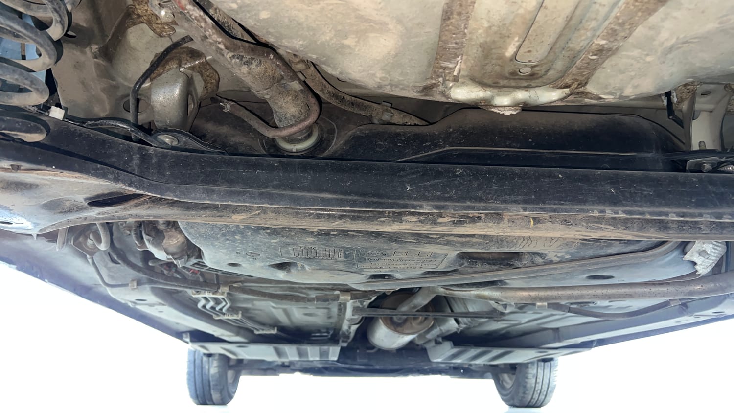Used 2024 Maruti Suzuki Swift ZXi Petrol Manual extra REAR UNDERBODY VIEW (TAKEN FROM REAR)