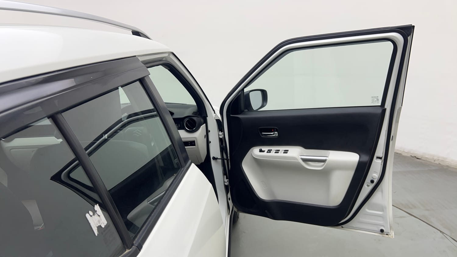 Used 2026 Maruti Suzuki Ignis Delta 1.2 MT Petrol Manual interior RIGHT FRONT DOOR OPEN VIEW
