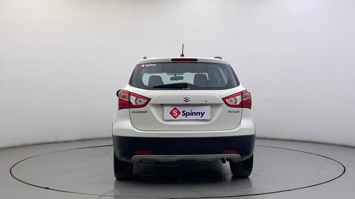 Used 2021 Maruti Suzuki S-Cross Zeta AT Petrol Automatic exterior BACK VIEW