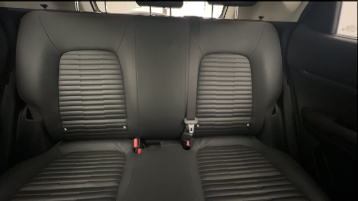 Used 2023 Kia Sonet GTX Plus 1.0 DCT Petrol Automatic interior REAR SEAT CONDITION VIEW