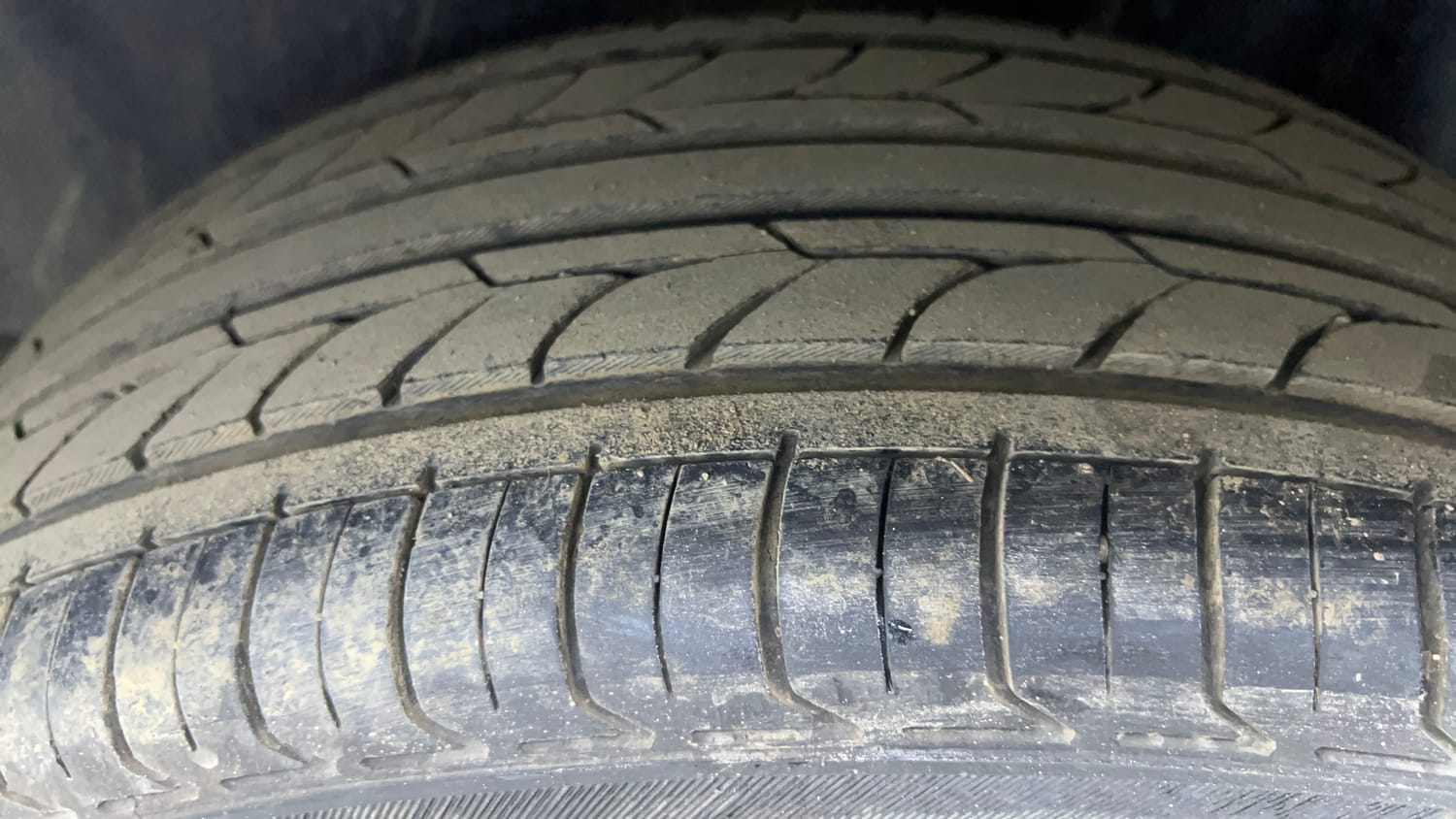 Used 2020 Skoda Rapid Ambition Petrol Manual tyres LEFT REAR TYRE TREAD VIEW