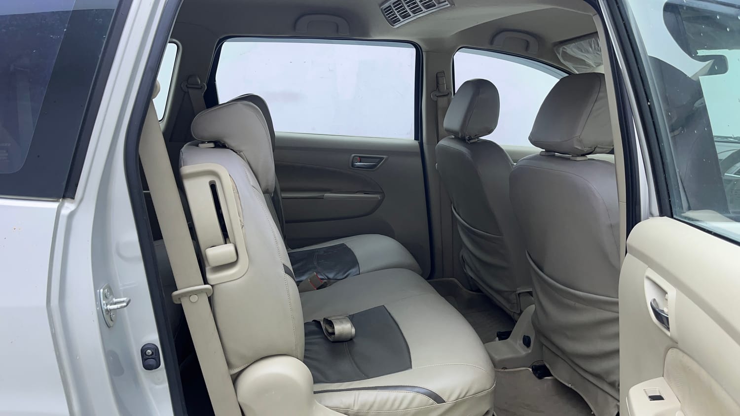 Used 2015 Maruti Suzuki Ertiga ZDI SHVS Diesel Manual interior RIGHT SIDE REAR DOOR CABIN VIEW