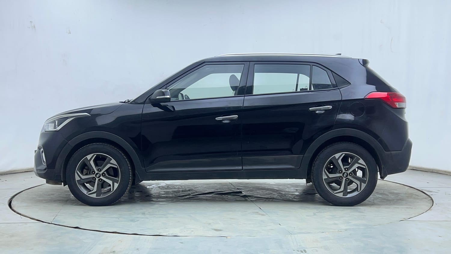Used 2019 Hyundai Creta SX 1.6 AT Petrol Petrol Automatic exterior LEFT SIDE VIEW