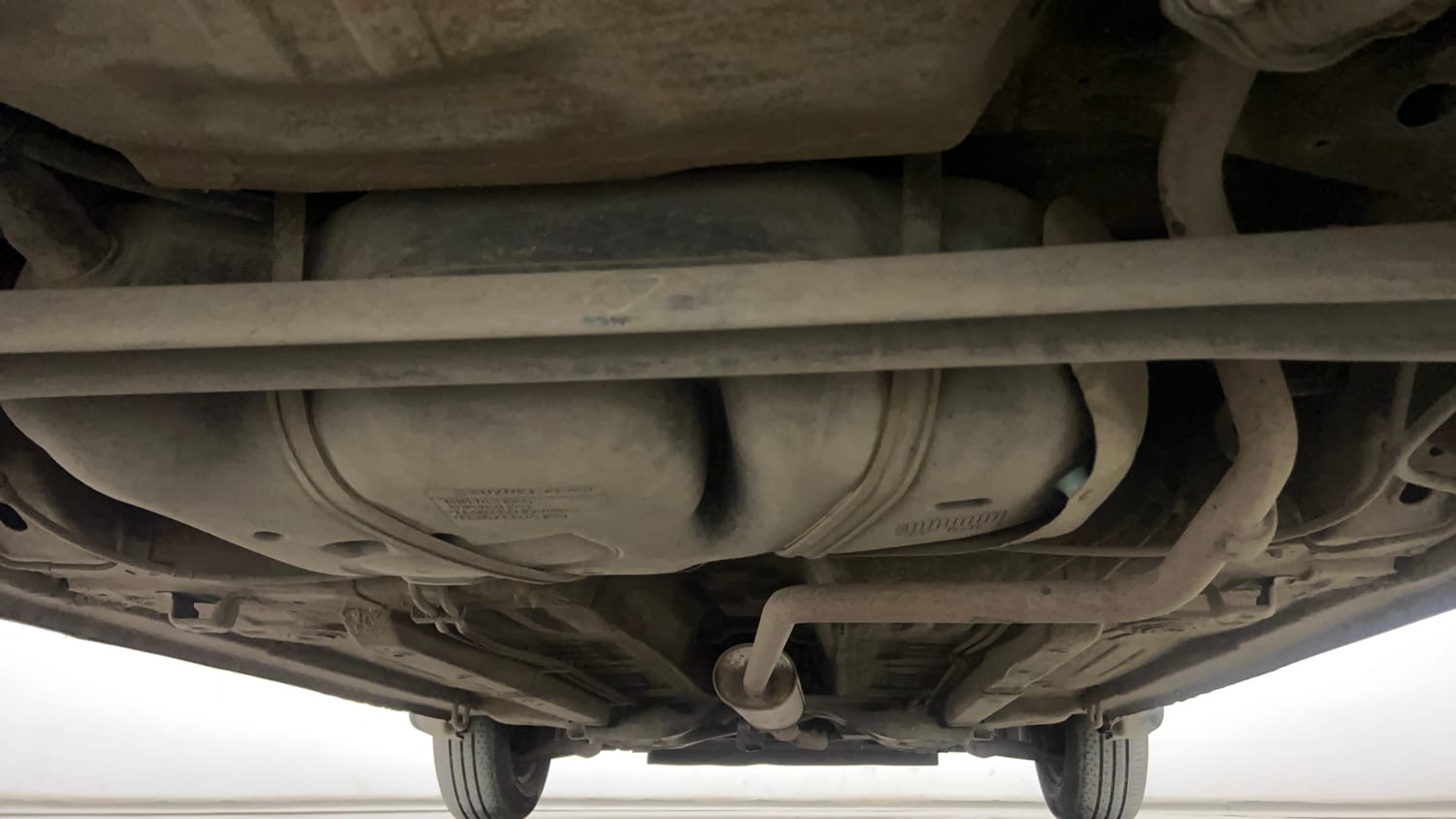 Used 2020 Maruti Suzuki Celerio ZXi AMT Petrol Automatic extra REAR UNDERBODY VIEW (TAKEN FROM REAR)