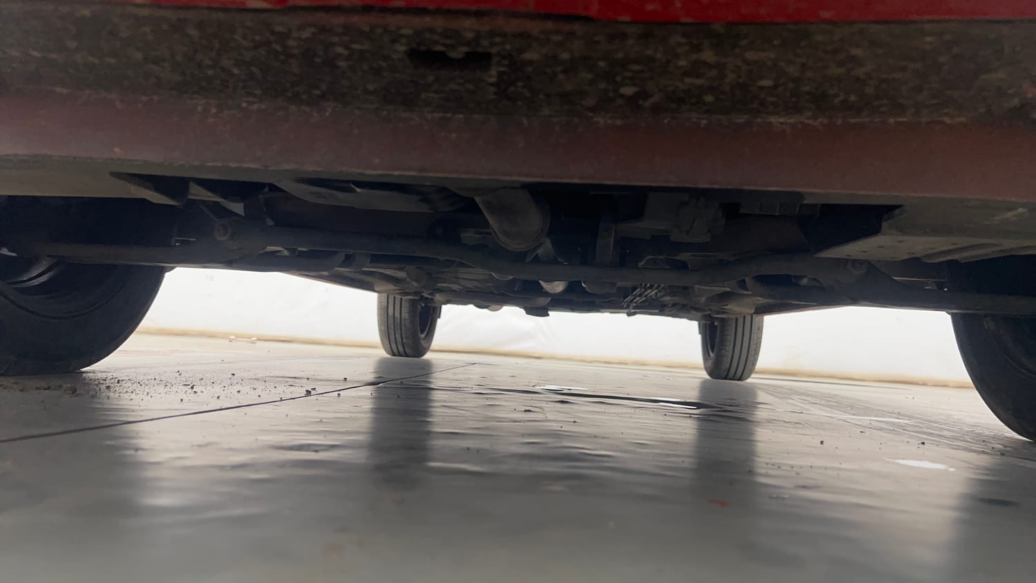 Used 2022 Tata Tiago XTA Petrol Automatic extra FRONT LEFT UNDERBODY VIEW