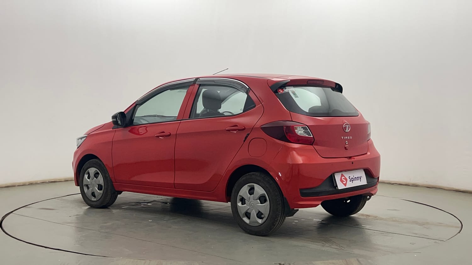 Used 2022 Tata Tiago XTA Petrol Automatic exterior LEFT REAR CORNER VIEW